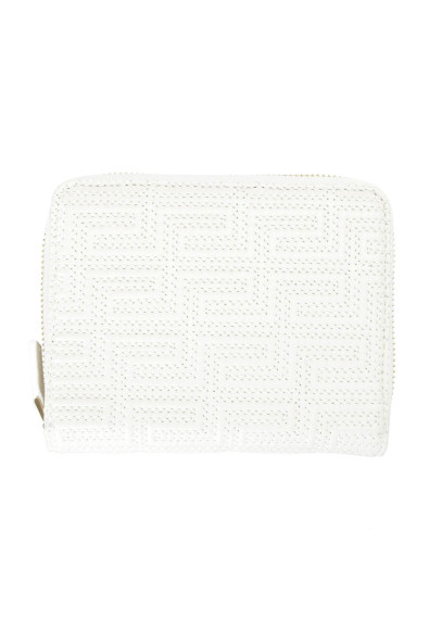 Versace 100% Leather White Women's Wallet