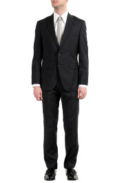 Hugo Boss "Phoenix/Madisen" Men's 100% Wool Gray Comfort Fit Two Button Suit