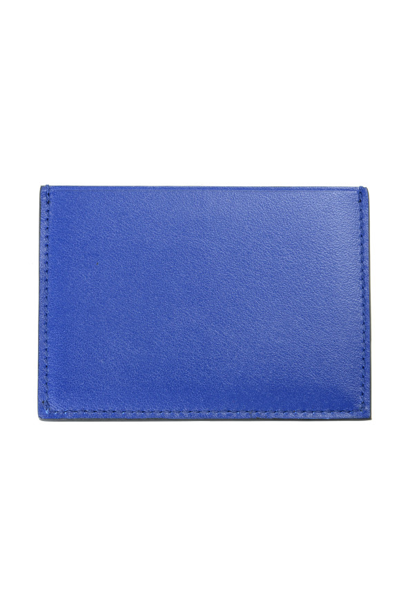 Proenza Schouler Women's Royal Blue 100% Leather Card Holder: Picture 3