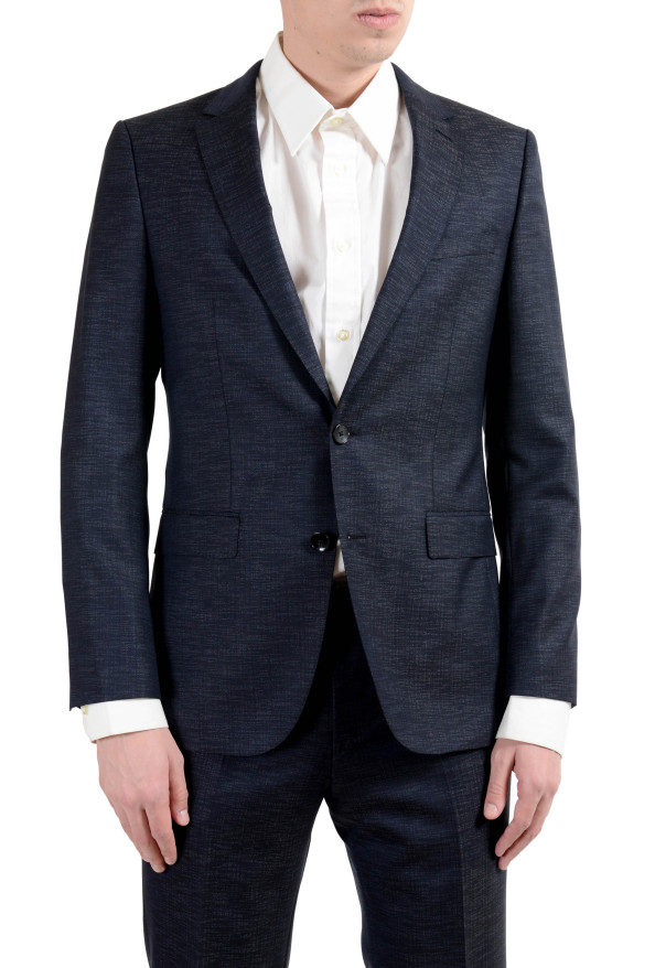 Hugo Boss "Novan5/Ben2" Men's Wool Slim Dark Blue Two Button Suit: Picture 8