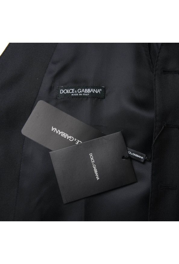 Dolce & Gabbana Men's Gray Wool Silk Vest: Picture 3