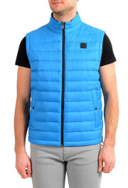 Hugo Boss "Chroma" Men's Blue Down Full Zip Vest