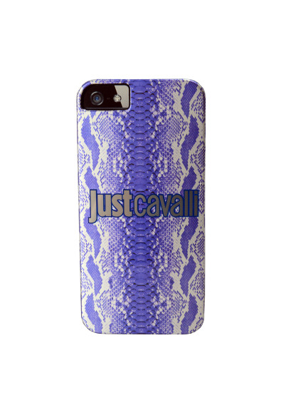 Just Cavalli "Shiny Python" Cover For IPhone 5/5S With Transparent Sides