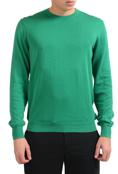 Malo Men's Crewneck Green Light Pullover Sweater 