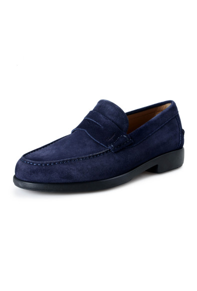 Salvatore Ferragamo Men's Ferro Suede Leather Loafers Moccasins Slip On Shoes
