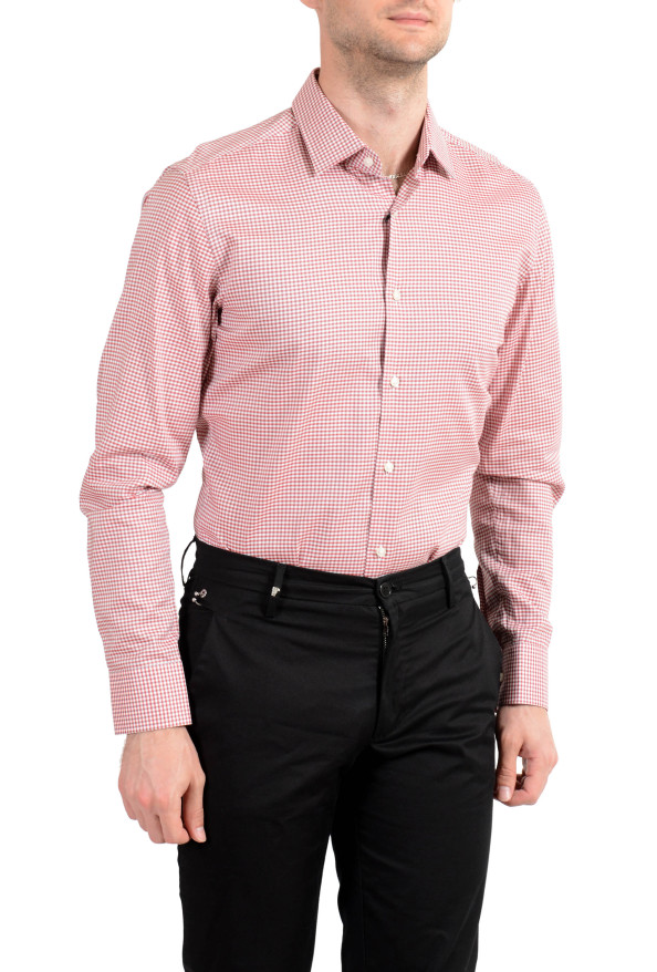 Hugo Boss Men's "Jenno" Plaid Slim Fit Long Sleeves Dress Shirt: Picture 3