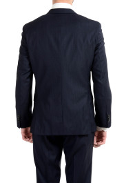 Hugo Boss "Jerron/Lenon1WE" Men's 100% Wool Blue Two Button Three-Piece Suit: Picture 10