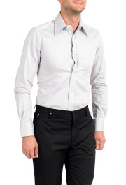 Dolce&Gabbana Men's Gray Stretch Long Sleeve Dress Shirt: Picture 2