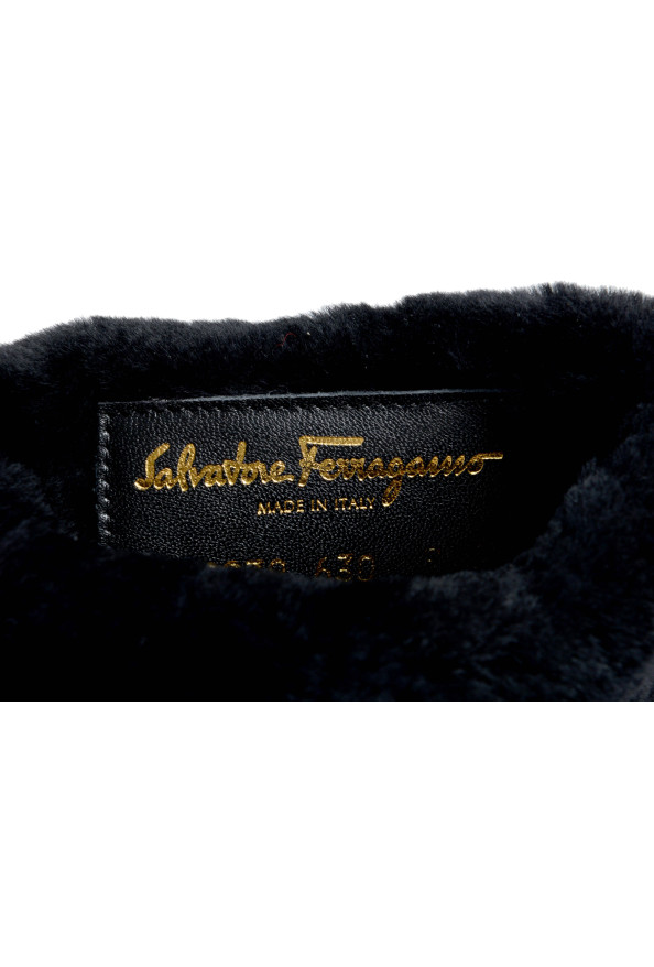 Salvatore Ferragamo Women's FALCON Leather Real Fur Boots Shoes: Picture 3