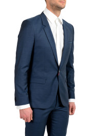 Hugo Boss "Arti/Hesten191E4" Men's 100% Wool Extra Slim One Button Suit: Picture 5