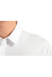 Versace Collection Men's White Short Sleeve Polo Shirt: Picture 3