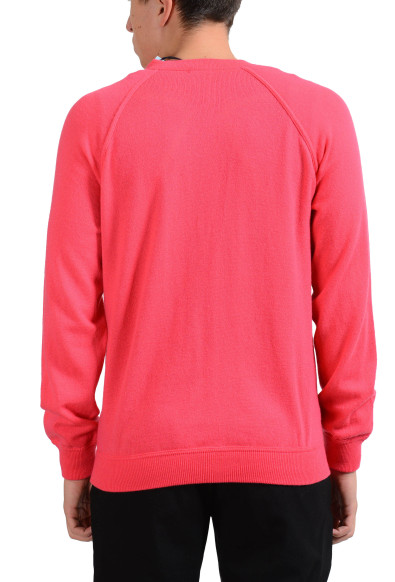 Malo Men's Crewneck Pink 100% Cashmere Sweater: Picture 2