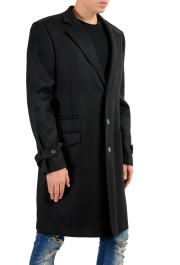 Just Cavalli Men's Wool Black Three Button Coat: Picture 2