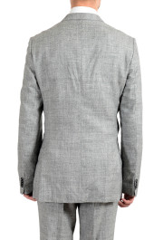 Hugo Boss "Novan5/Ben2" Men's Slim Wool Silk Linen Gray Two Button Suit: Picture 9