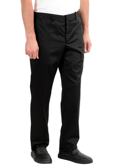 Versace Collection Men's Black Stretch Casual Pants: Picture 2