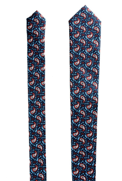Burberry 100% Silk Multi-Color Patterned Men's Tie: Picture 2