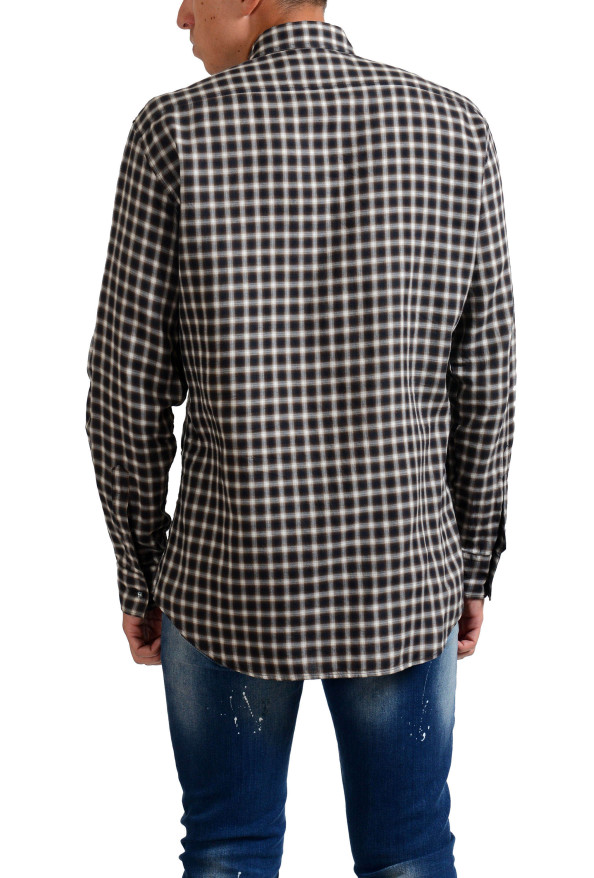 Dsquared2 Men's Plaid Long Sleeve Casual Shirt: Picture 2