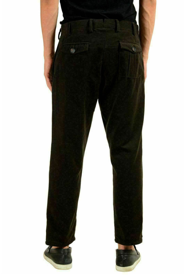 Moncler Men's Wool Brown Casual Pants: Picture 3