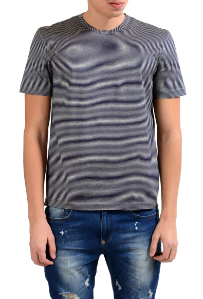 Malo Men's Striped Crewneck Short Sleeve T-Shirt
