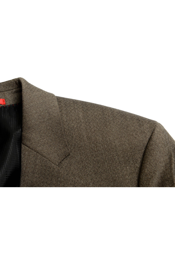 Hugo Boss "Adwart/Wilard/H/ets" Men's 100% Wool Brown Three Piece Suit: Picture 16
