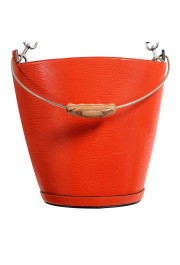 Marni Women's Multi-Color Textured Leather Bucket Shoulder Bag Handbag: Picture 7
