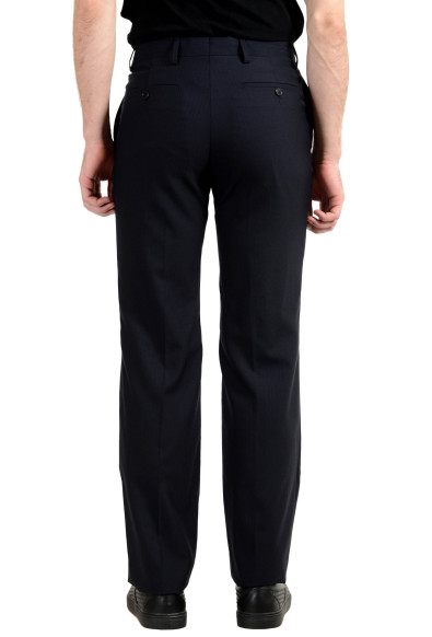 Versace Collection Men's 100% Wool Black Dress Pants: Picture 2