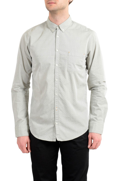 Hugo Boss "ErolloneE" Men's Slim Gray Long Sleeve Casual Shirt
