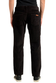 Dolce & Gabbana Men's Dark Brown Corduroy Casual Pants : Picture 2