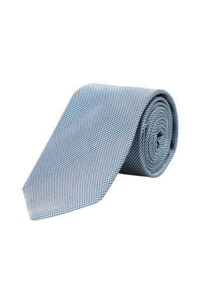 Hugo Boss Men's Multi-Color Geometric Print 100% Silk Tie