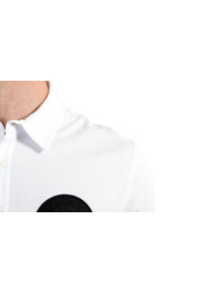 Versace Collection Men's White Logo Short Sleeve Polo T-Shirt: Picture 3