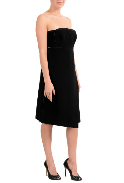Hugo Boss "Dekaty" Women's Black Sleeveless Corset Dress: Picture 2