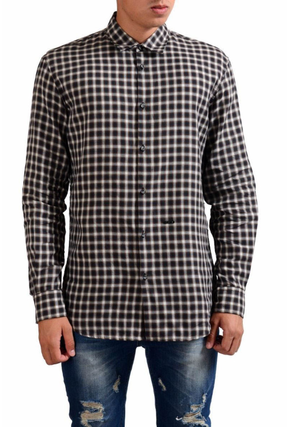 Dsquared2 Men's Plaid Long Sleeve Casual Shirt
