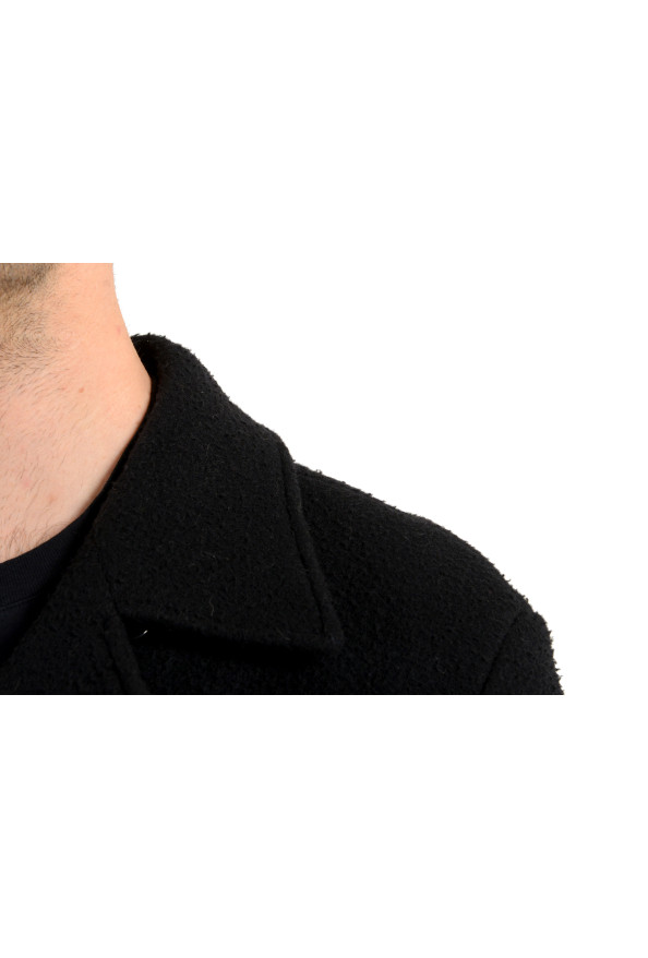 Hugo Boss Men's "Godeon-J" Black Wool Double Breasted Coat: Picture 4