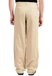 Exte Men's Linen Beige Casual Pants : Picture 3