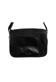 Roberto Cavalli Men's Black Shoulder Messenger Bag: Picture 3