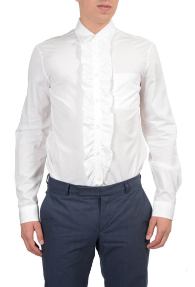 Prada Men's White Dress Shirt