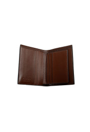 Salvatore Ferragamo Men's 100% Textured Leather Brown Bifold Wallet: Picture 4