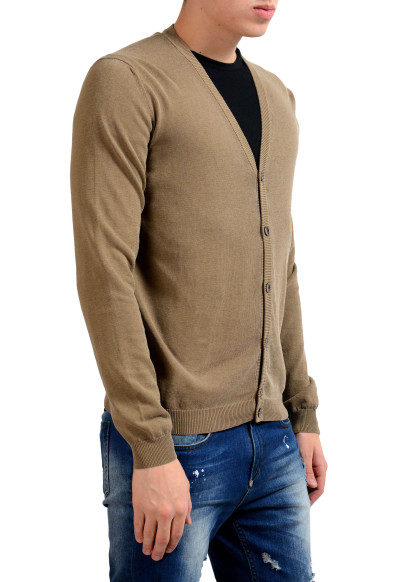 Malo Men's Brown Light Cardigan Sweater: Picture 2