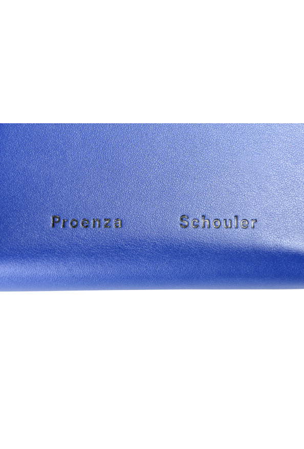 Proenza Schouler Women's Royal Blue 100% Leather Trapeze Zip Wallet: Picture 7