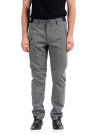 Hugo Boss "Lautner2-W" Men's Slim Fit Gray Casual Pants 