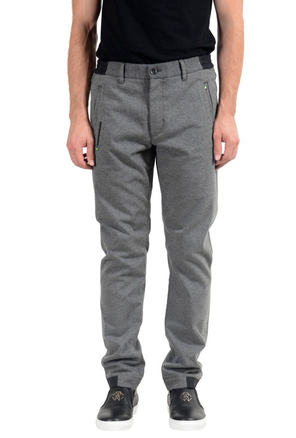 Hugo Boss "Lautner2-W" Men's Slim Fit Gray Casual Pants 