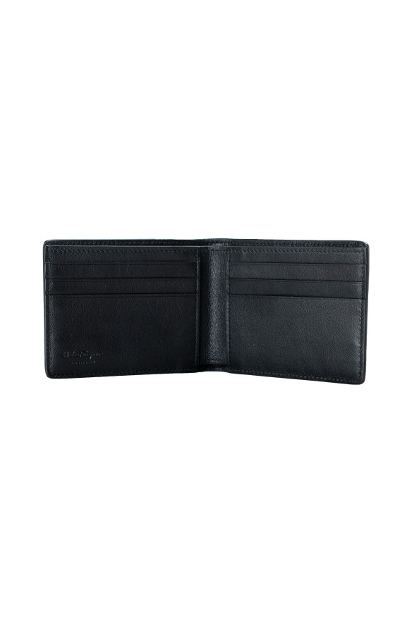 Salvatore Ferragamo Men's 100% Textured Leather Black Bifold Wallet: Picture 2