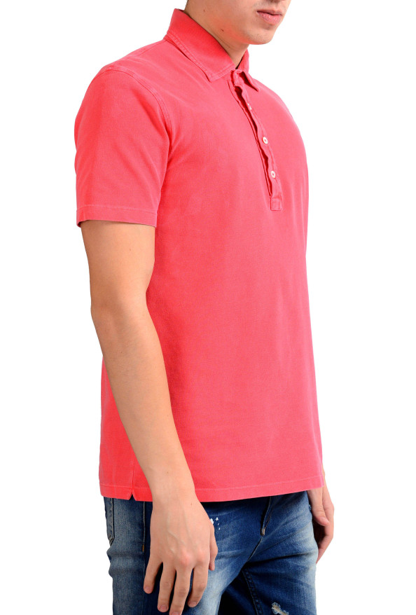 Malo Men's Pink Short Sleeve Polo Shirt: Picture 2