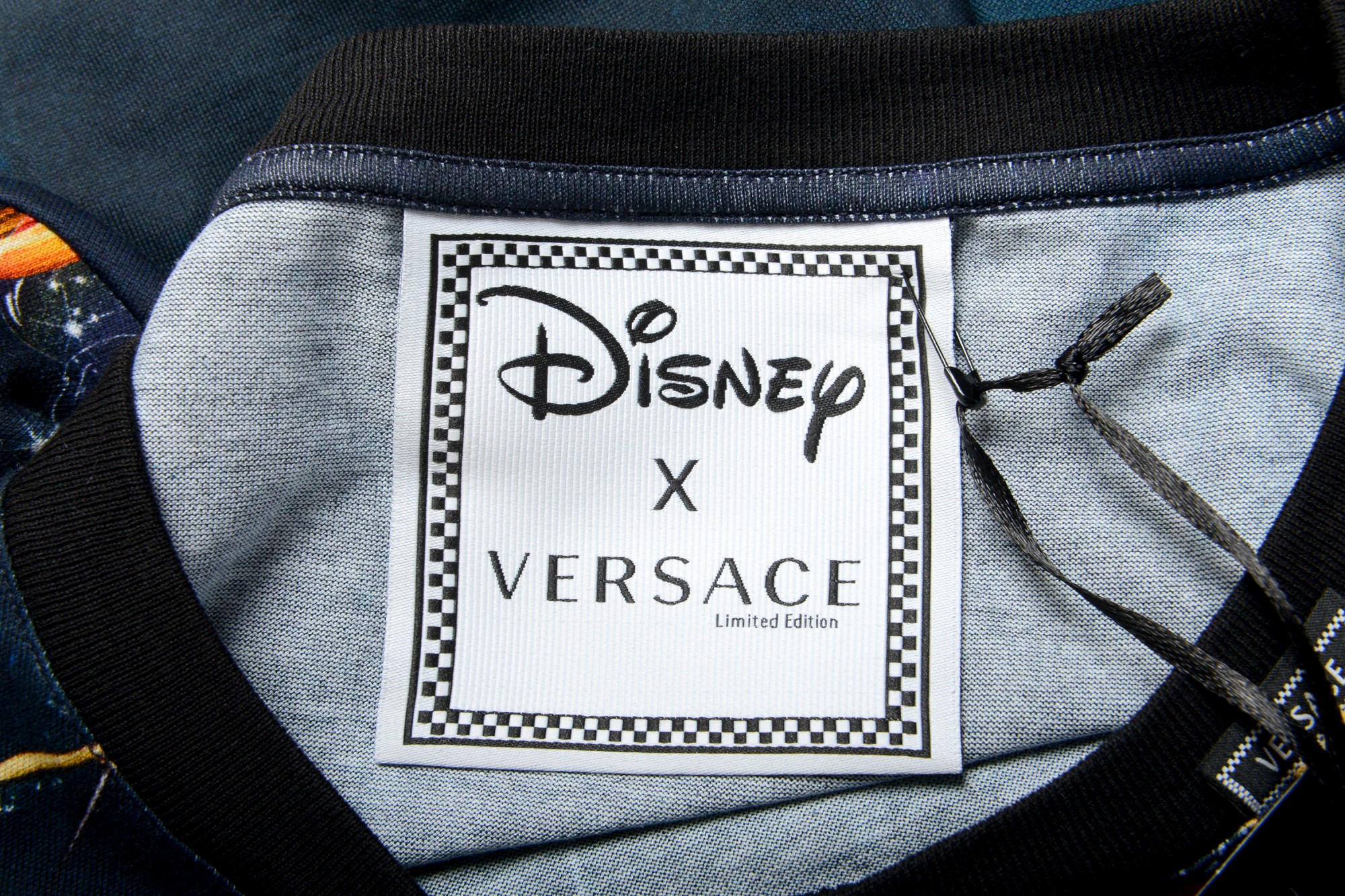 Versace X Disney Limited Edition Men's Multi-Color Crewneck T-Shirt