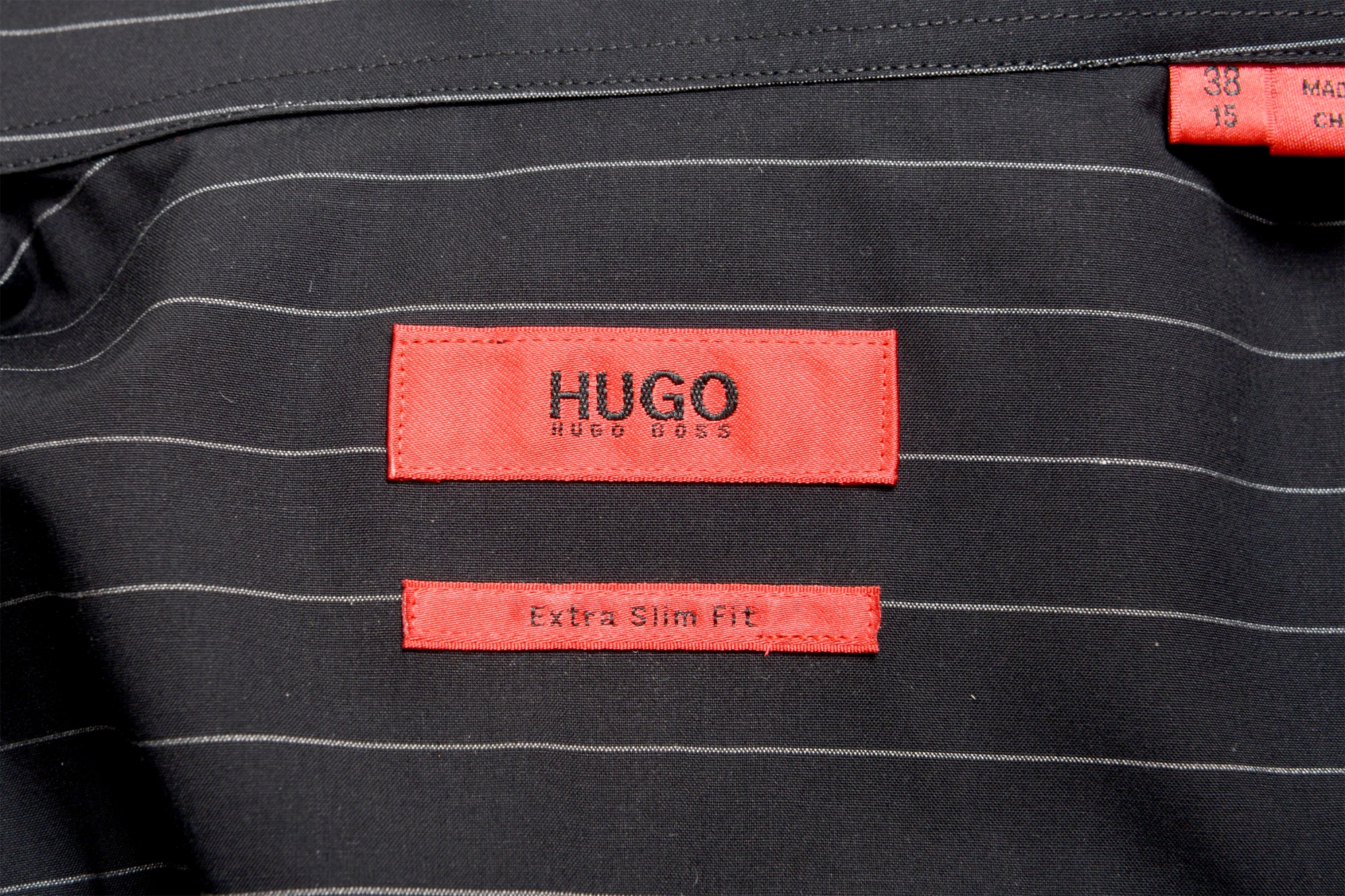 Dress Shirt Boss Black Hugo Extra \