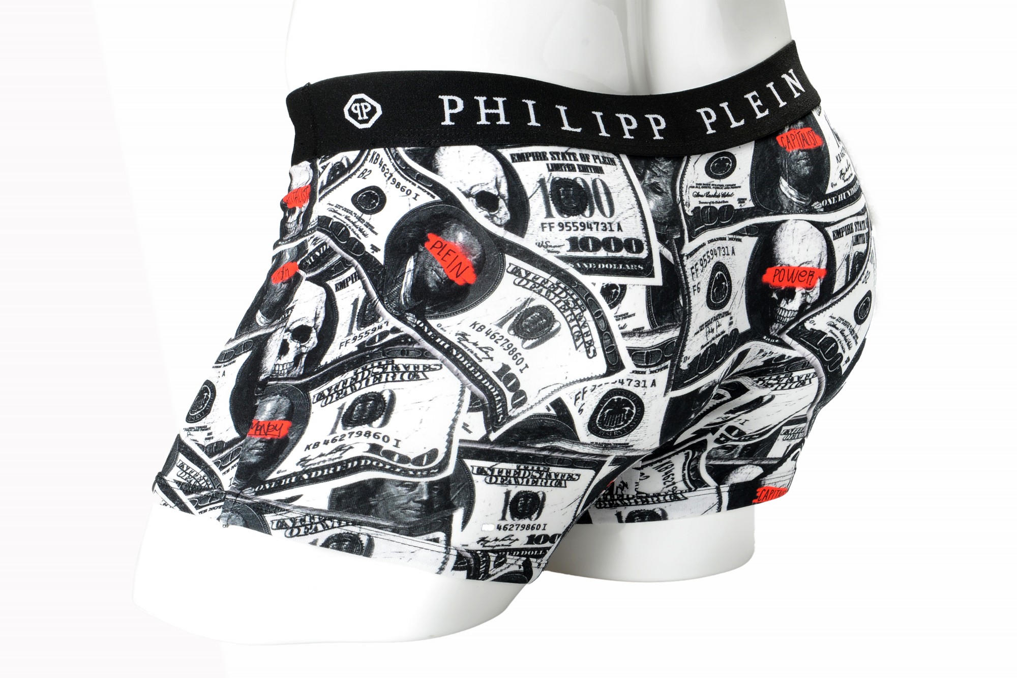 Philipp Plein Brief in White for Men Mens Clothing Underwear Boxers briefs 