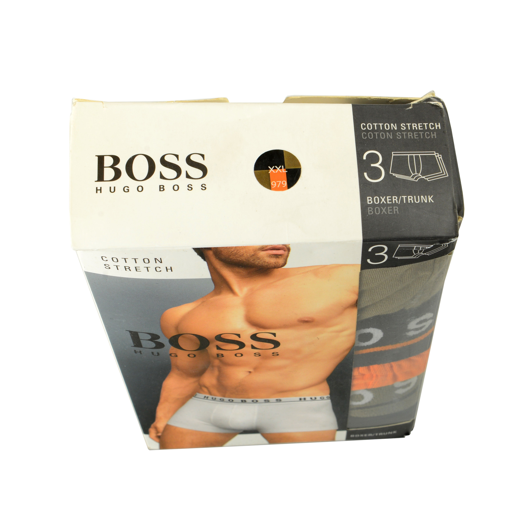 Boxers Men Hugo Boss Pack Boxer Briefs Underwear Size M Cotton